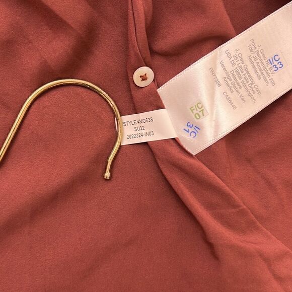 Madewell Norma Rae Long-Sleeve Dress in Dark Merlot Size S - Picture 6 of 10